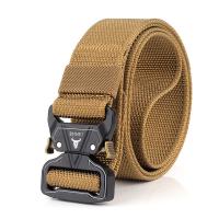 Quality Hunting Waist Fabric Web Belt Military Style 120cm Length Canvas Nylon for sale