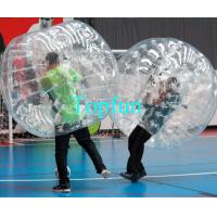 China Football Bouncer Play Inflatable Body Bumper Ball , Competitive Games Body Bumper Roll factory