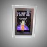 China High Brightness Acrylic Crystal LED Light Box Display HD Light Box Picture Frame factory