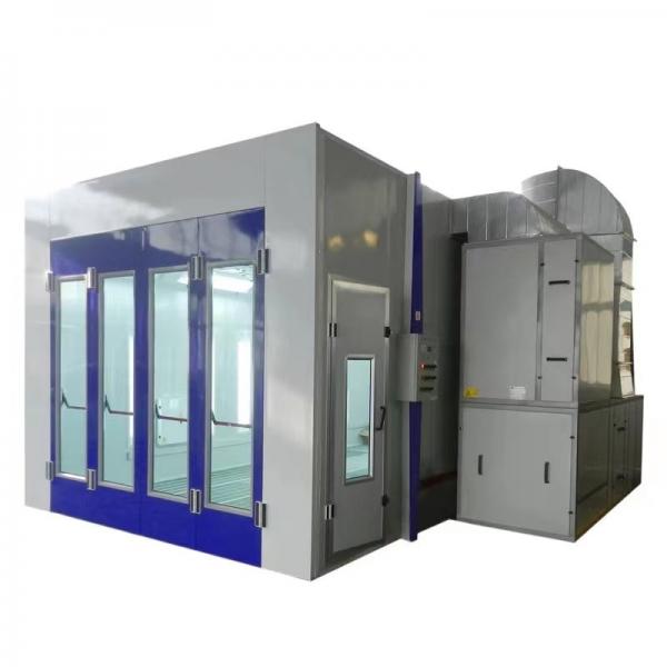 Quality Fire Resistant Car Spray Booth 7.9 M Automotive Paint Spray Booth 3T for sale