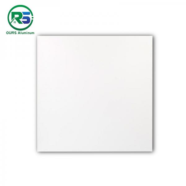 Quality Waterproof White Metal Clip In Ceiling Tiles 0.6mm Perforated Metal Ceiling for sale
