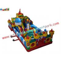 Quality Kids Fun Inflatable Amusement Park Equipment PVC Tarpaulin for Rent, Re - sale for sale