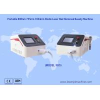 China 808nm Touch Diode Laser Hair Removal Machine Portable Permanent 1600w factory