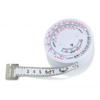 Quality 150cm Retractable BMI Body Mass Tape Measure For Body Fitness Weight Loss for sale