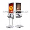 China Touch Screen Self Service 300cd 32 Inch Floor Digital Signage factory