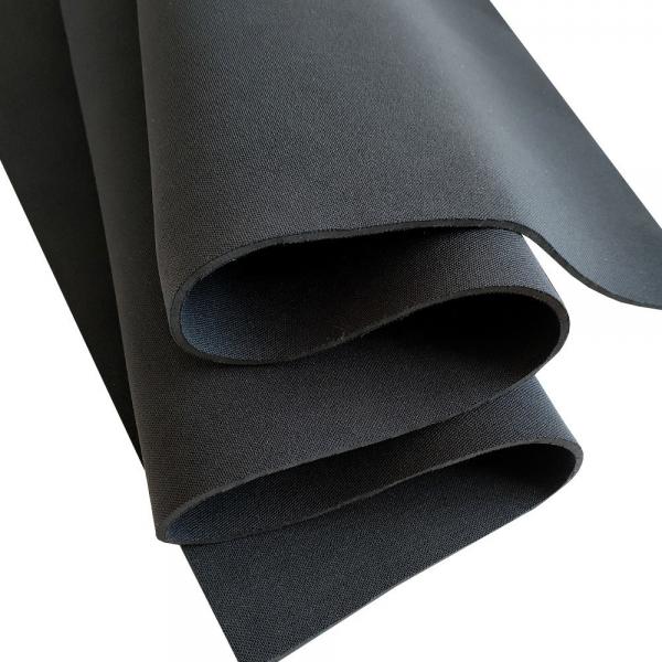 Quality Double Sided 3mm Laminated CR Neoprene Rubber Sheet for drysuit for sale