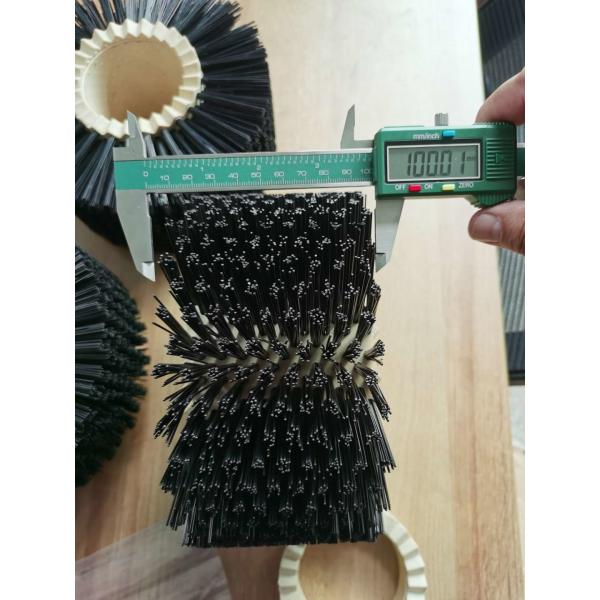 Quality Industrial Interlocking Cylinder Brush Gear Type Combined Roller Brush for sale