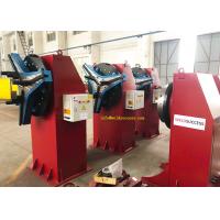 Quality 2 Ton Head Tail Stock Rotary Welding Positioner With Chuck, Handbox And Foot for sale