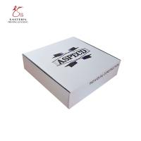 China 50mm Height 180mm Width White Corrugated Mailers With Double Sided Printed factory