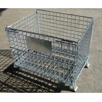 China Steel galvanized warehouse wire mesh cages for sale factory