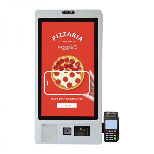 Quality 32inch Lcd Restaurant Ordering Self Service Bill Payment Machine for sale