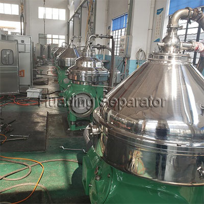Quality 600l Yeast Centrifugal Separator Biodiesel Disc Type Centrifuge for sale