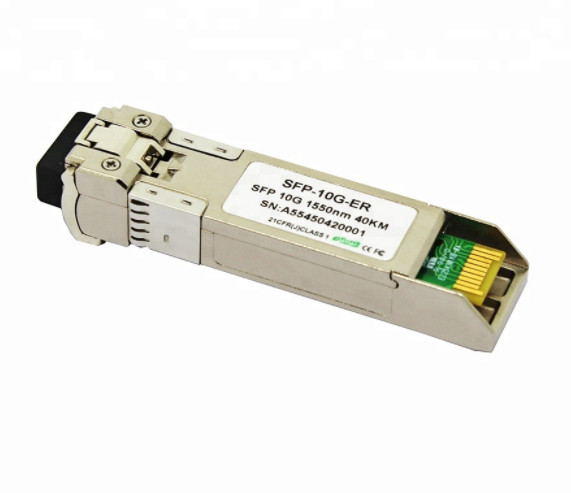 Quality 10G 1550nm 40km Duplex LC sfp fiber connector 1310nm FP laser transmitter for sale