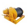 China Engine Powered Fast Speed Winch , Heavy Duty Carbon Steel Cable Pulling Winch factory