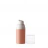 China Racycle cylinder vacuum plastic bottle empty cosmetic lotion airless bottle for cream factory