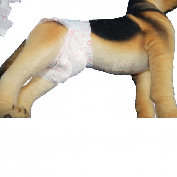 Quality Customized Color Soft Disposable Pet Diapers Outdoor Female Dog Diapers for sale