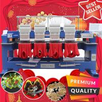 China Cheaper than barudan embroidery machine prices HO1504H400*450mm 4 heads embroidery machine with free embroidery machine factory