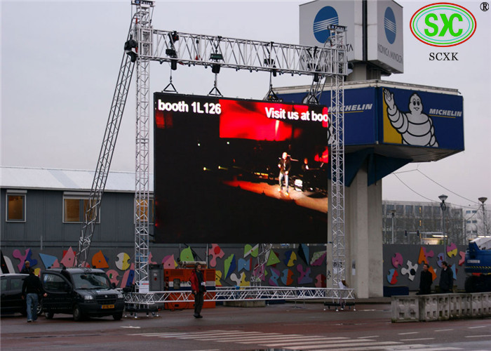 Quality IP65 P8mm Outdoor Led Video Screens For Advertising / Digital Billboards for sale