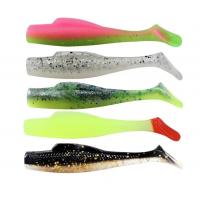 China 5.5CM 1.6G Fishing Lure Kit TPE Material Soft Bait Paddle Fishing Lure Sets factory