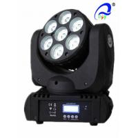 China 7 Pc 12W 4in1 LED Mini Moving Head Light RGBW Wash Light Disco LED Stage Lighting factory