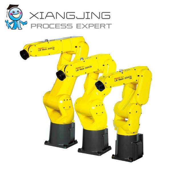 Quality Mini Fanuc Robot Arm LR Mate 200iD For Industry Floor / Upside Down / Angle Installation for sale