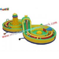 China Outdoor Small Children Inflatable Amusement Park , Inflatable Sport Games Safe for Rental factory