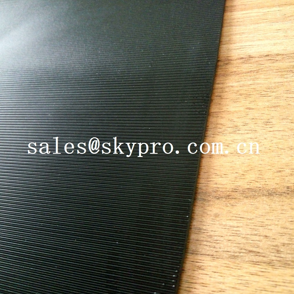 China 3.5mm Diamond Black Rigid Rational Construction Natural Shoe Sole Rubber Sheet factory