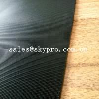 China 3.5mm Diamond Black Rigid Rational Construction Natural Shoe Sole Rubber Sheet factory