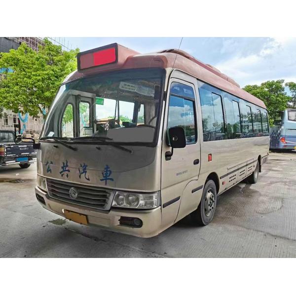 Quality 44  Seats 25 Seats Used Coaster Bus 150kw Automatic LHD Electric Bus for sale