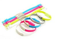China USB 2.0 wristband data charging line,micro usb cable,usb charging cable factory