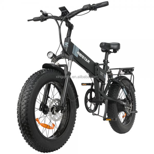 Quality Detachable Battery Fat Wheel Electric Mountain Bike 20inch 180kg Load for sale