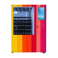 China Credit Card Payment Wine Vending Kiosk , Refrigerated Vending Machine With Elevator factory