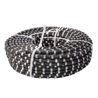 China 11.5mm Sintered Bead Rope Diamond Wire Saw for Wet/Dry Reinforced Concrete Cutting factory