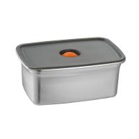 China Rectangle Metal Food Storage Containers Rust Proof 304 Stainless Steel factory