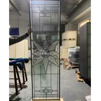 China Customized Size  Door Glass Insert For entry Doors Patna Caming for sale