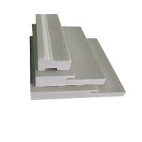 Quality Wood Pattern PVC Extrusion Profiles WPC Reinforced Door Frame Protection for sale