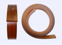 China Brown Color Screen Printing Squeegee Rubber Flat Scraping For Electronics factory
