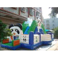 China Inflatable fun city / inflatable playground  / panda jumping playground fun city for sale