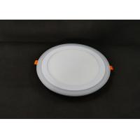 China Recessed Mount 24w Double Color LED Panel Light For Decoration for sale