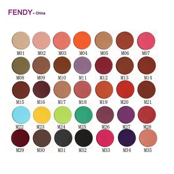 Quality DIY Makeup Maquillaje Single Eyeshadow Palette Accept Private Label for sale