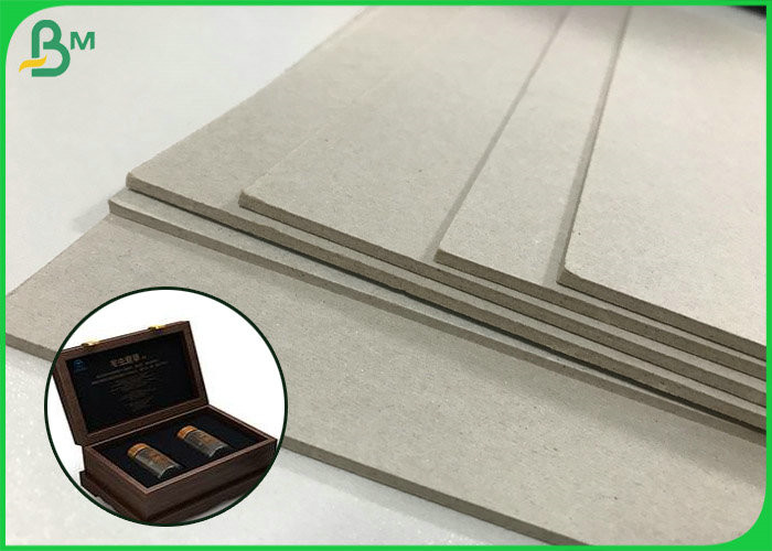 China Foldable Cardboard  1.5mm 2.5mm Sheets Grey Pressed Paperboard For Wine Box factory