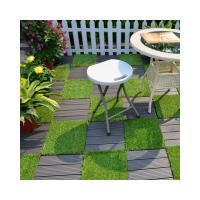 China Indoor And Outdoor Artificial Turf Grass Balcony Garden Pet Carpet Lawn With Drainage Holes factory