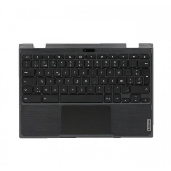 Quality Lenovo 5CB0Y57801 Upper Case Cover with Keyboard, Belgian, No Backlight, ASM HC150 LOG UP ASSY BE B 81MC 5M GLKR for sale