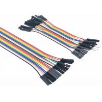 Quality Male To Female Jumper Flat Ribbon Cable Assembly For Breadboard Prototyping for sale