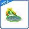 China Theme Inflatable Water Park Slides , Elephant Water Slide , Outdoor Playground Water Park factory
