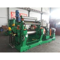 Quality XK Series Two Roll Mill For Rubber Compounding With Stock Blender for sale
