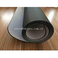 China 3mm Thick Black Body Trainning Exercise Fitness Workout Yoga Pilates Mat Exercise NBR Yoga Mats for Fitness factory