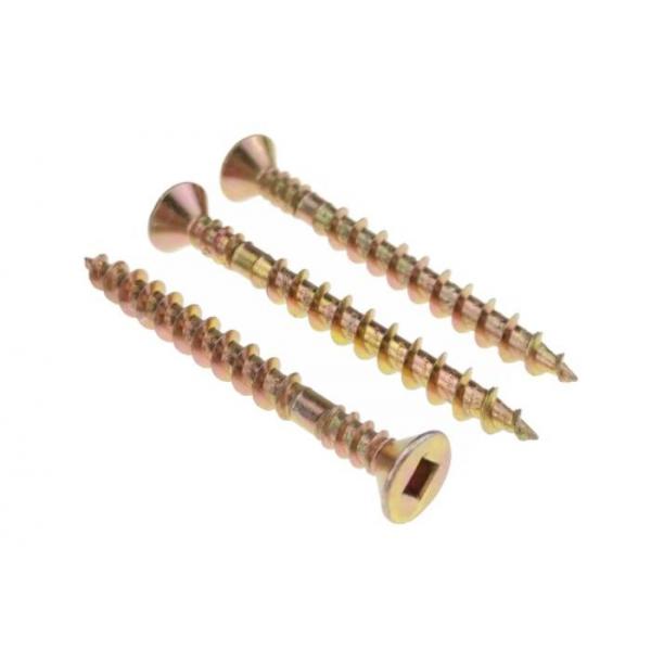 Quality Carbon Steel Pozi Drive Flat Head Particle Board Screws for Wooden for sale