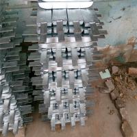 China Aluminium Sacrificial Anode Al-Zn-In Alloy Cathodic Protection Anode factory