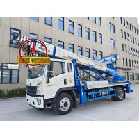 China High-Altitude Operation JIUHE 45m Telescopic Ladder Truck Lift New Aerial Work Vehicle Telescopic Ladder Truck factory